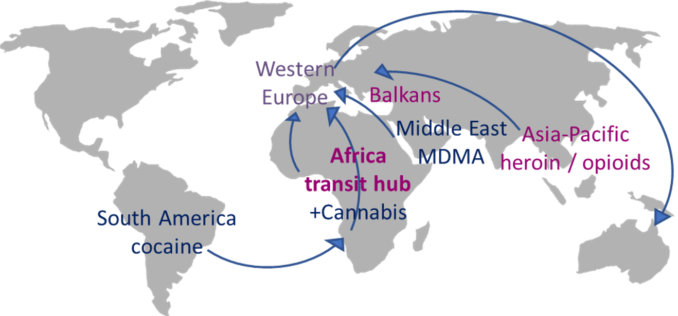 IG drug trade map